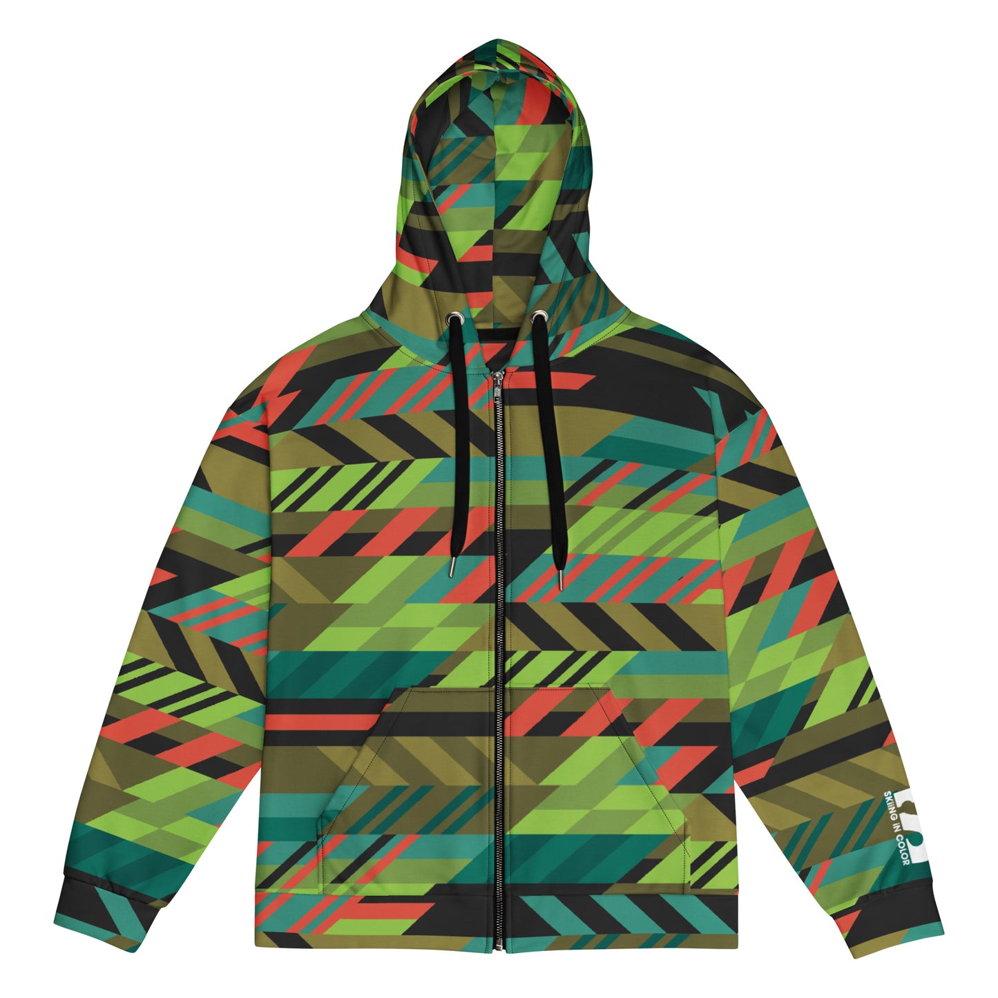 SLANTED Unisex zip hoodie